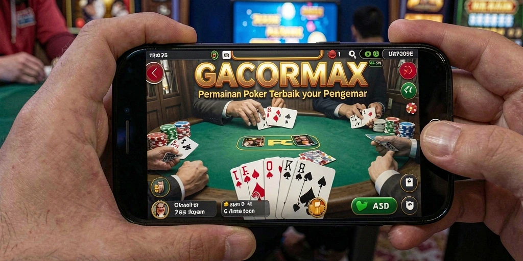 GACORMAX menampilkan gameplay Poker yang mendebarkan dan interaktif.