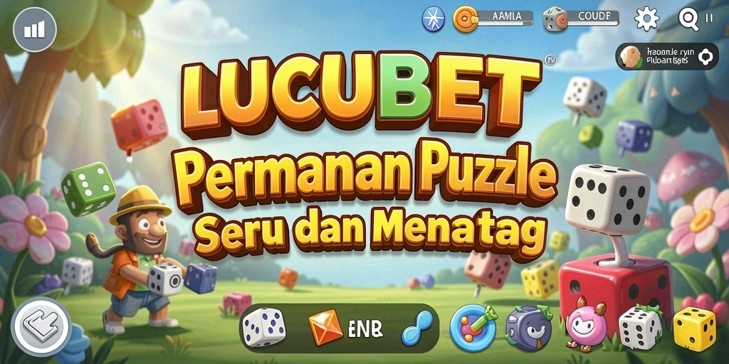 Screenshot gameplay seru LUCUBET dengan tantangan puzzle menarik.