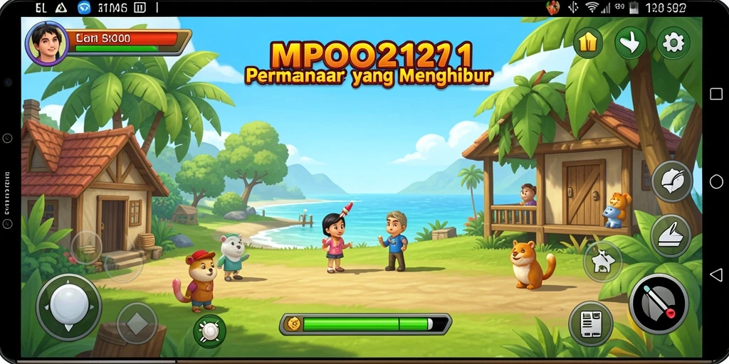 Tampilan gameplay MPO2121 yang menarik dan penuh warna.