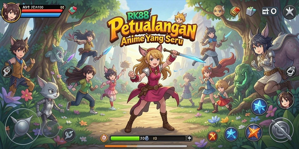 Tampilan gameplay RK88 yang seru dan memikat.