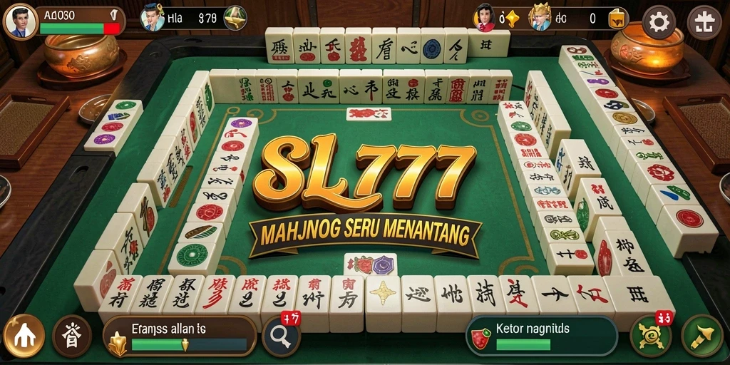 Tangkapan layar gameplay <strong>SL777</strong> yang menampilkan elemen Mahjong yang menarik.