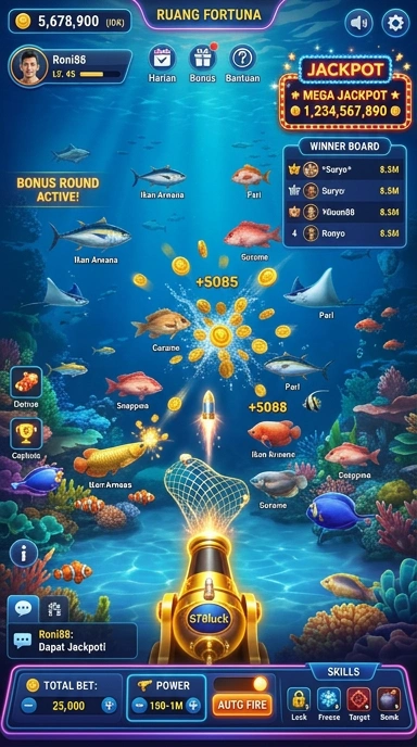 Screenshot aplikasi 678luck dengan tampilan menarik.