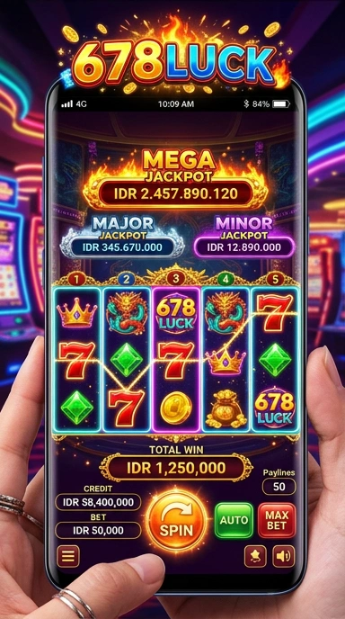 Antarmuka pengguna 678luck yang intuitif dan mudah dipahami.
